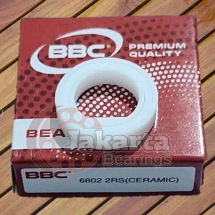 Bearing 6802 2Rs ( CERAMIC ) Merk BBC HIGH QUALITY