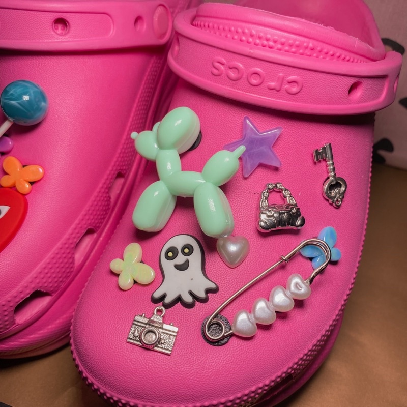 Jibbitz Crocs Charm / Hiasan Tempelan Crocs LABUBU (Marble)