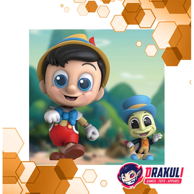 Cosbaby COSB894 Disney Pinocchio And Jiminy Cricket