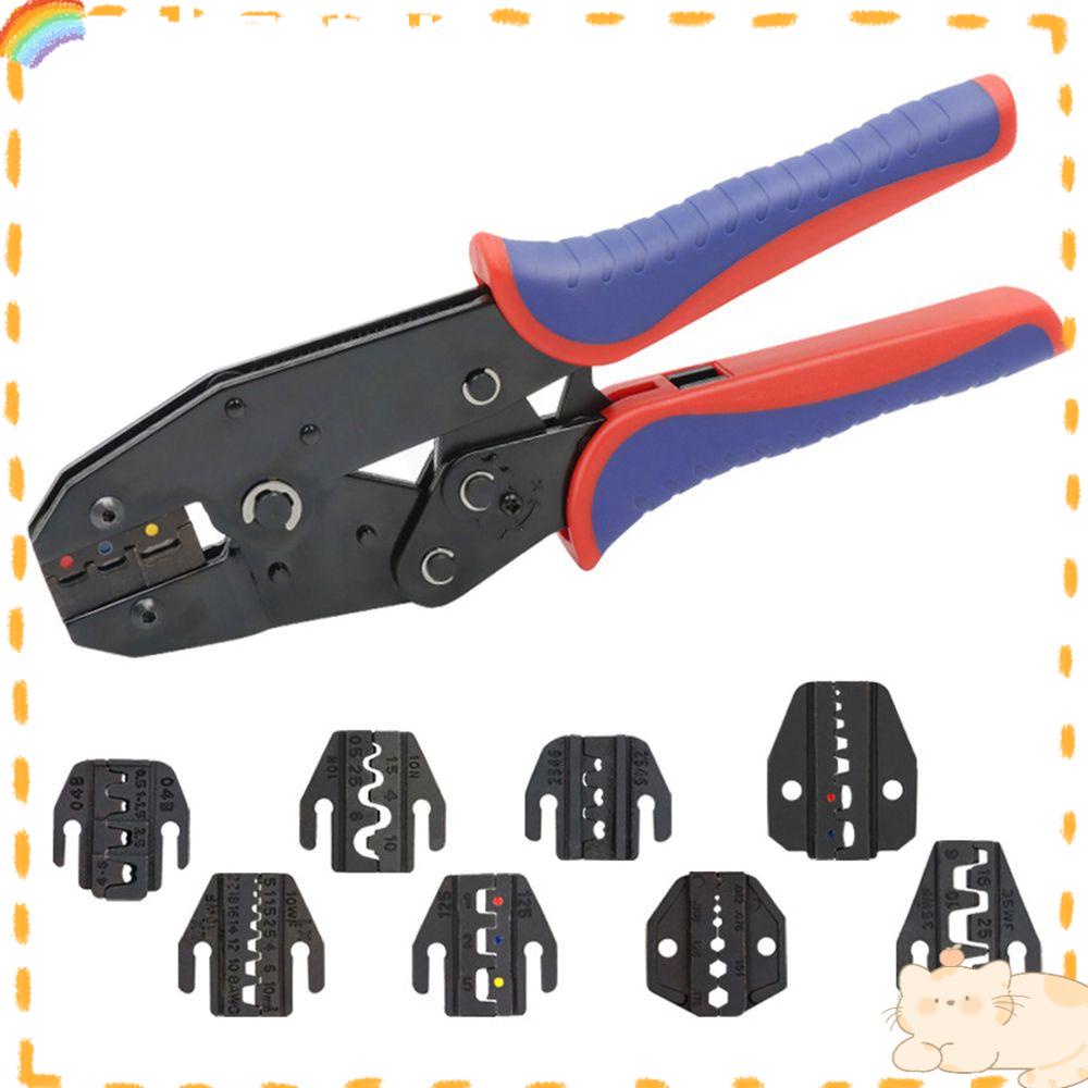 Solighter Ferrule Crimp Sets Multifungsi YF-03C Konektor Alat Tukang Listrik Insert Spring Ferrule Crimper Plier Alat Crimper Kawat