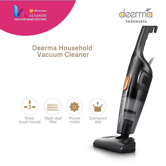 Vacuum Cleaner Deerma DX115C Portable Handheld Household Silent