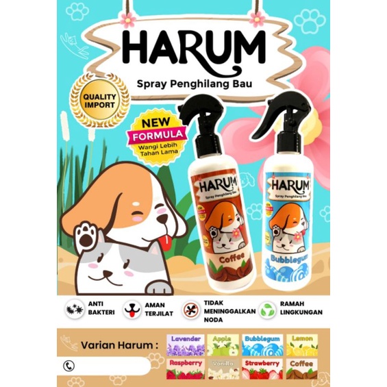 parfum kucing harum spray kandang sejenis Clean Nest penghilang bau pesing di kasur sofa dan parfum pasir kucing penghilang bau kotoran kucing pet odor remover parfum kandang