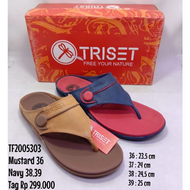 SANDAL WANITA TRISET ORIGINAL