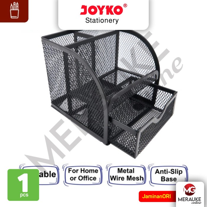 

Terlaris ✨ -JOYKO Desk Set / Pen Holder / Tempat Alat Tulis Jaring Jala DS-18- 2.1.23