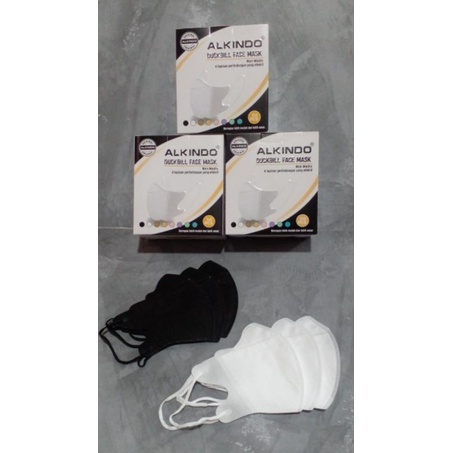 Masker duckbill duckbil Alkindo isi 50 pcs emboss