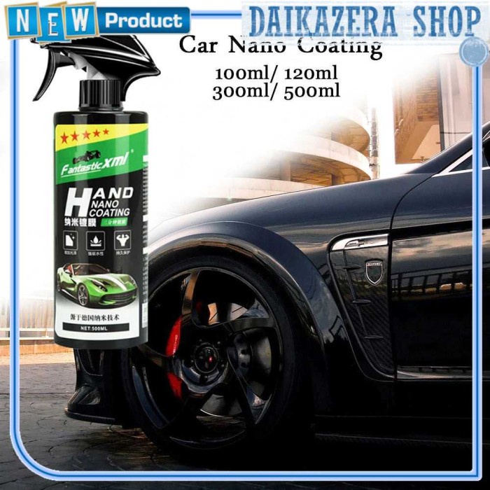 Cairan Anti Air Kaca Mobil Hydrophobic Ceramic Waterproof SIN4 - Multi Warna, 300 ml