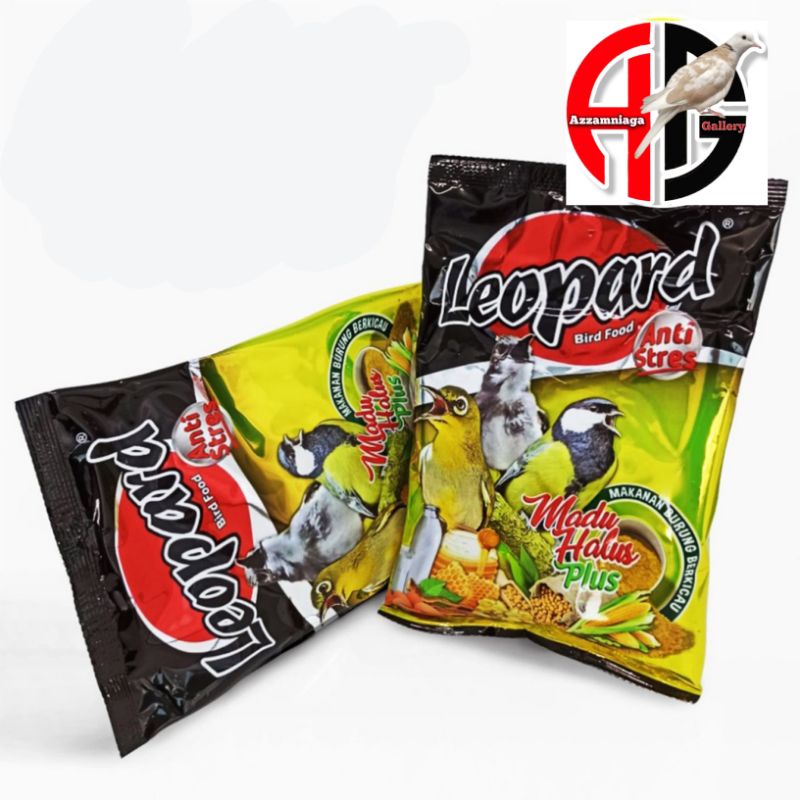VOER LEOPARD VOER MADU HALUS PLUS PAKAN HARIAN BURUNG PLECI BURUNG KOLIBRI CIBLEK