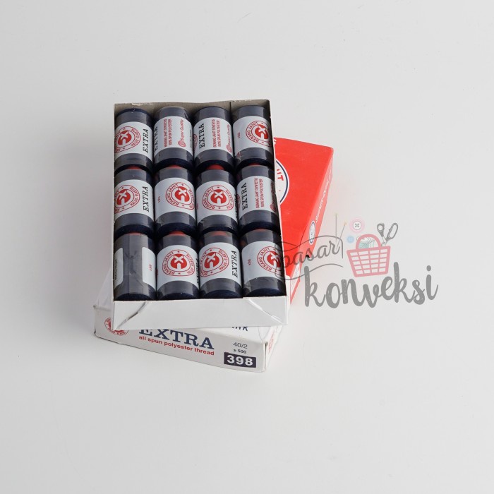 Konveksi Benang Extra Biru Dongker/ Navy