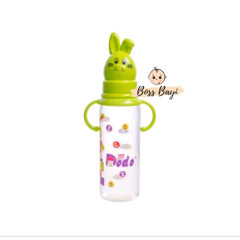 DODO - Botol Rabbit  with Handle 8oz/ Botol Susu Kelinci 250ml