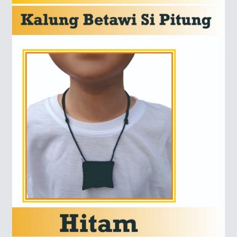 Kalung Si Pitung / Kalung Betawi / Kalung Aksesoris Betawi