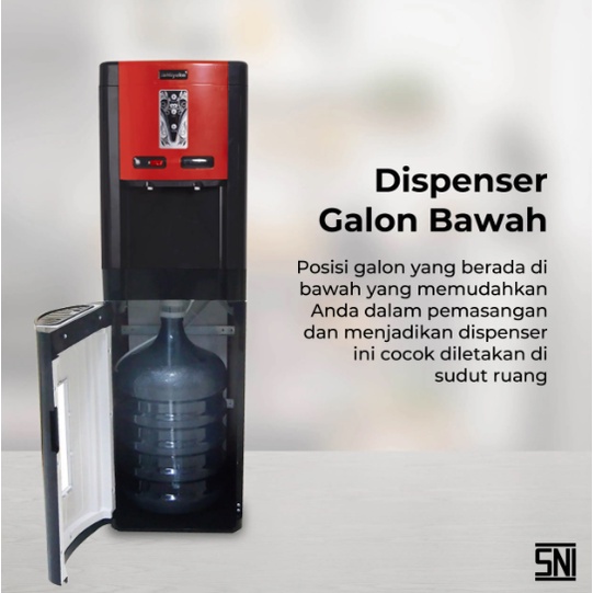 MIYAKO DISPENSER GALON BAWAH WDP200 / WDP 200 (NORMAL AND HOT)