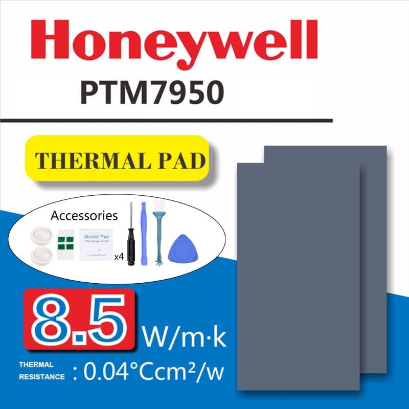 Zzz -Honeywell PTM7950 CPU GPU Phase-Berubah Konduksi Panas Bahan Silikon