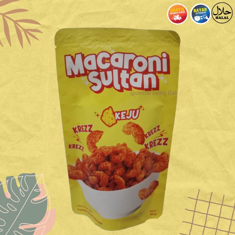 

Makroni Sultan rasa keju ter enak