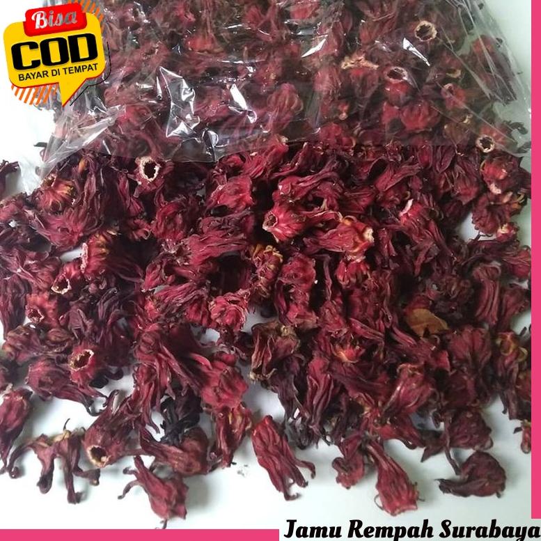 

[NWSM88433] COD Bunga Rosella 100gr Kualitas Bagus - Teh Bunga Rosela