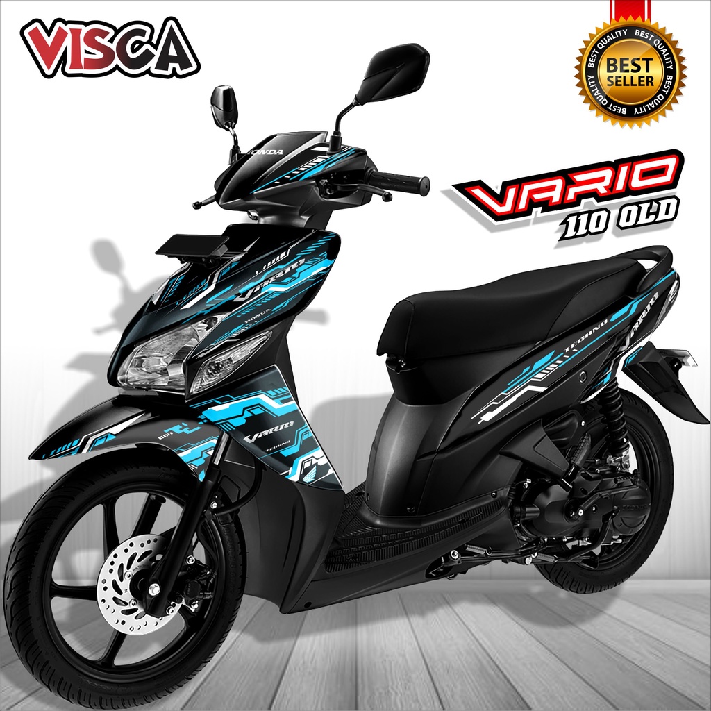 Decal Vario 110 Karbu Stiker Vario Karbu Striping Vario Karbu Decal Vario 110 Full Body Hitech
