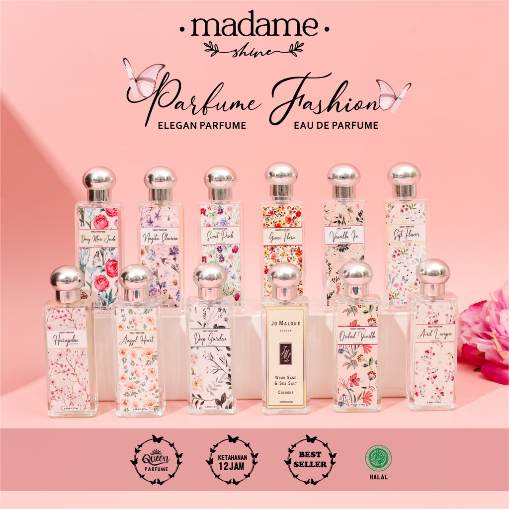 ✨PARFUME JML SERIES NAGITA SLV PREMIUM || unisex tahan lama