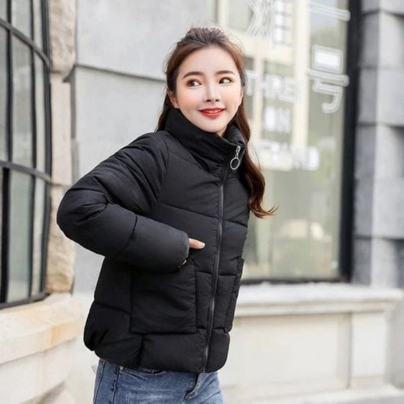 jaket winter wanita hangat/jaket musim dingin