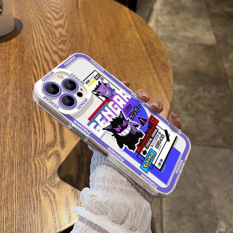 IPHONE Soft Case Lucu Kompatibel Untuk Iphone13 14 12 11 Pro XS Max XR X8 7 6S Plus Casing Hp Mini Transparan TPU Silikon Shockproof Clear Cover