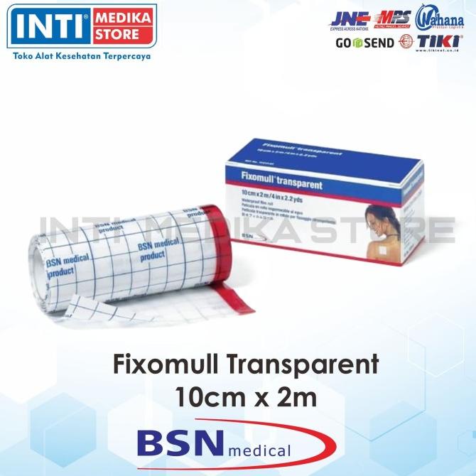 Jual BSN FIXOMULL TRANSPARENT Plester Luka Dressing Transparan Anti