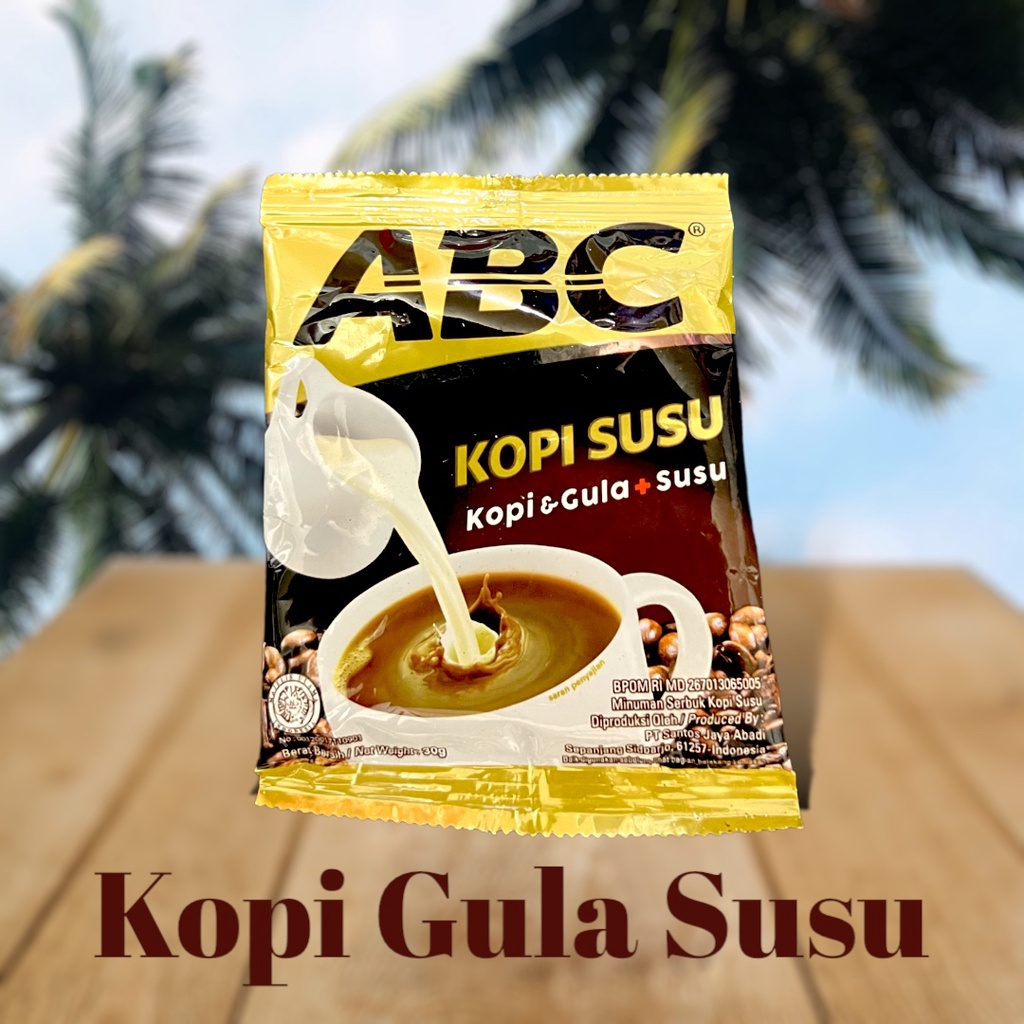 KOPI ABC SUSU 30GR 1 DUS = 120 SACHET