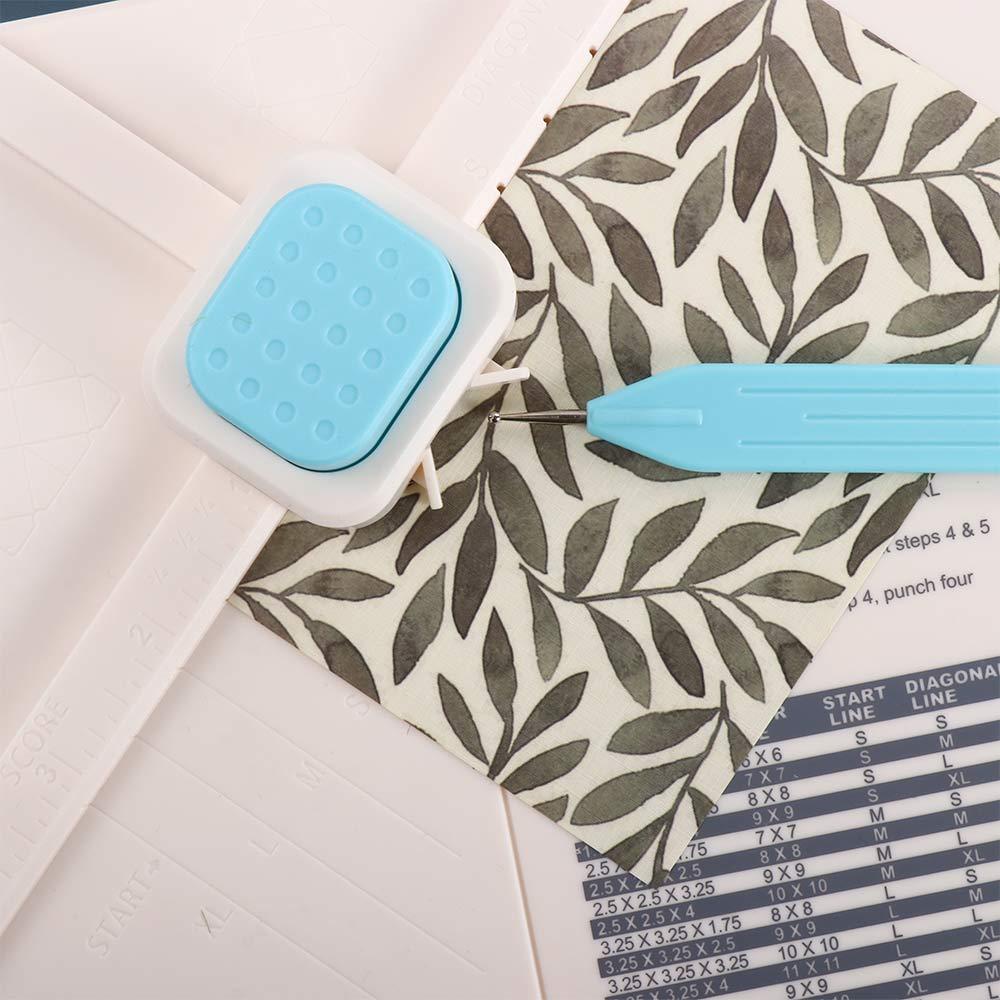 Mxbeauty Crease Origami|Papan Pelubang Amplop Gift Box Scrapbook Coret Multifungsi