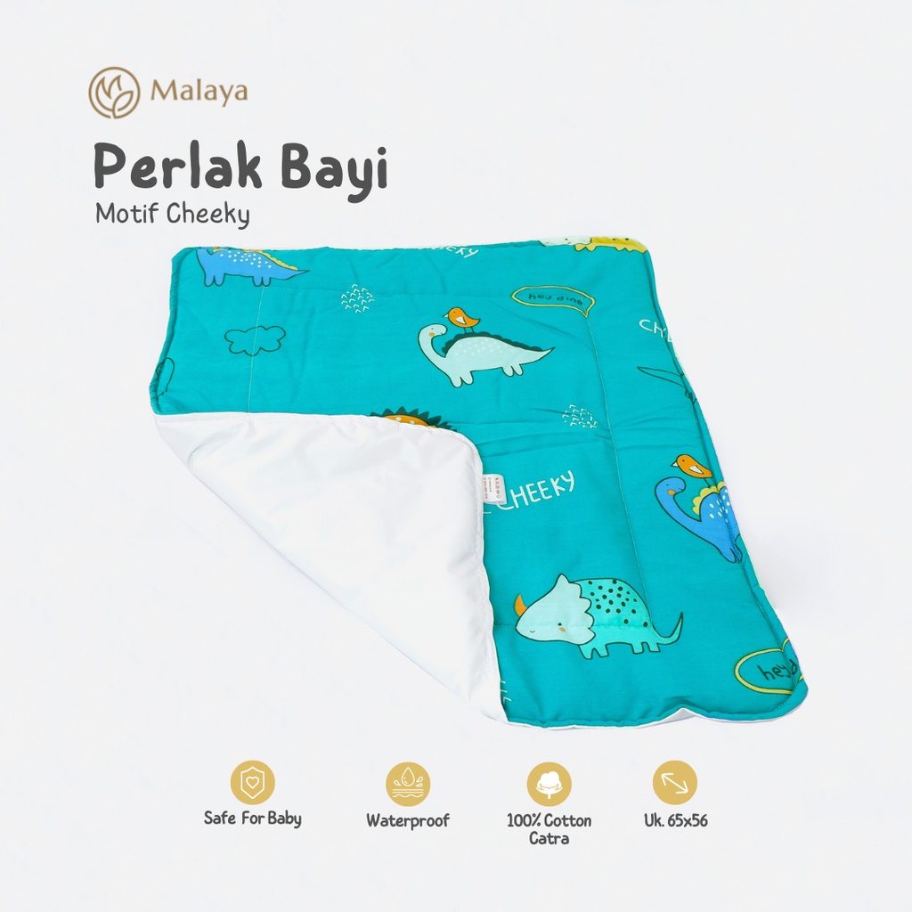 Malaya Baby | Perlak Bayi Waterproof Ukuran Mini | Katun CVC