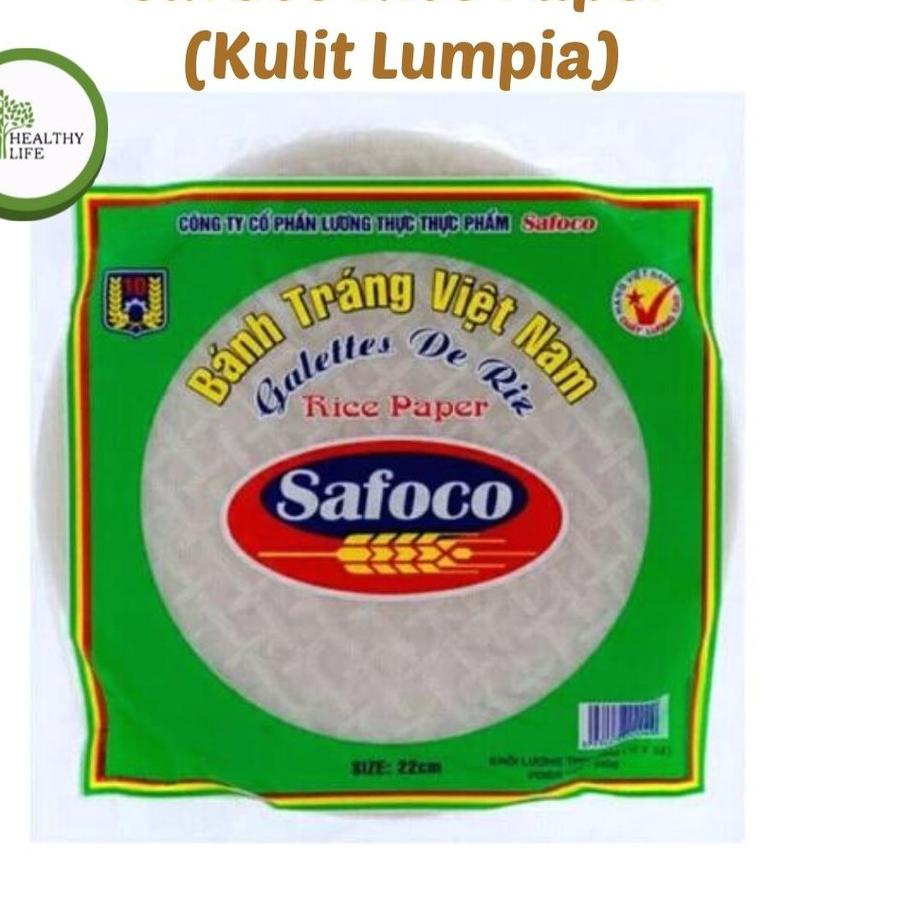 

COD | KP8 | Safoco Banh Trang Viet Nam Rice Paper / Kulit Lumpia 22cm 300gr