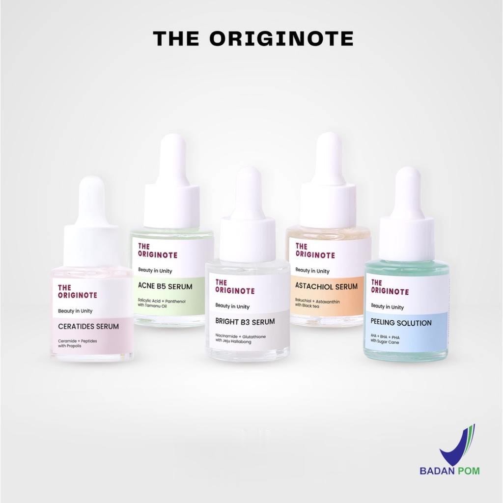 ★ BB ★ The Originote Serum SERIES 20ml | Peeling Solution - Acne B5 - Ceratides Serum - Astachiol Serum【BPOM】