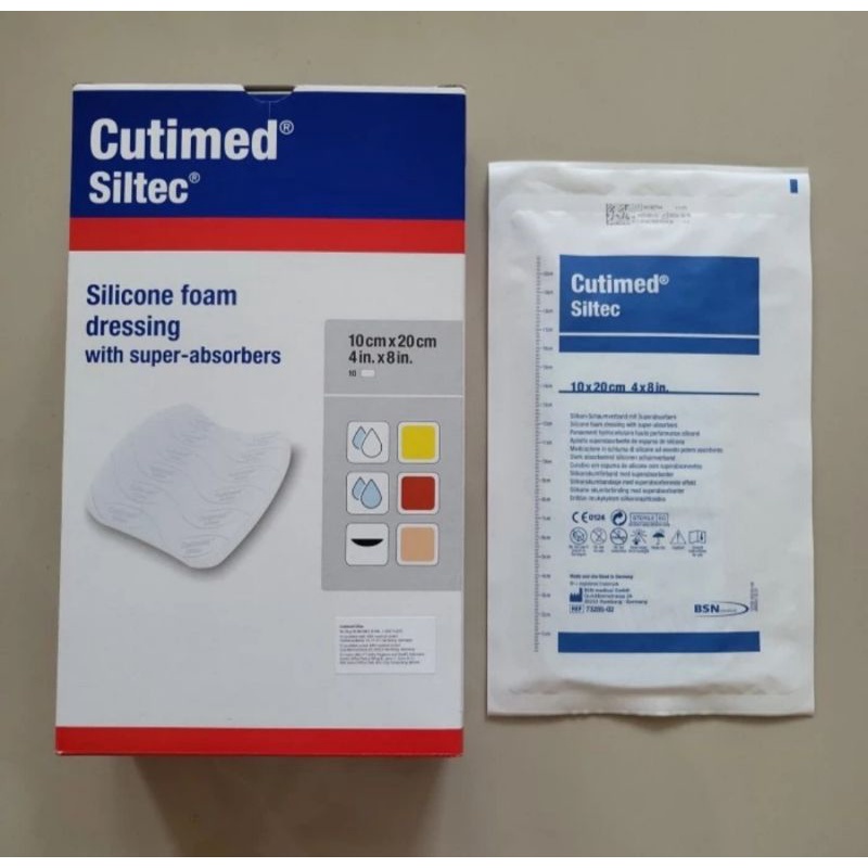 Cutimed Siltec 10x20cm BSN