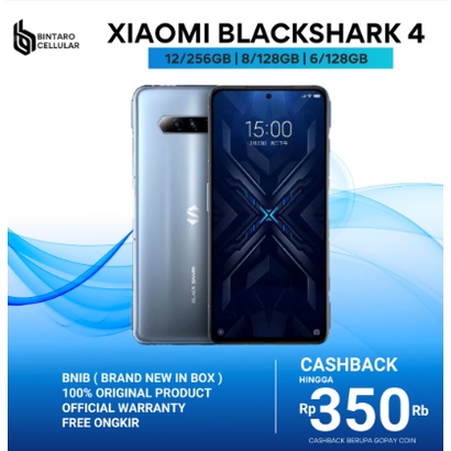 Xiaomi BlackShark 4 3 3s 12/256GB 12/128GB 8/128GB GARANSI RESMI | Black Shark