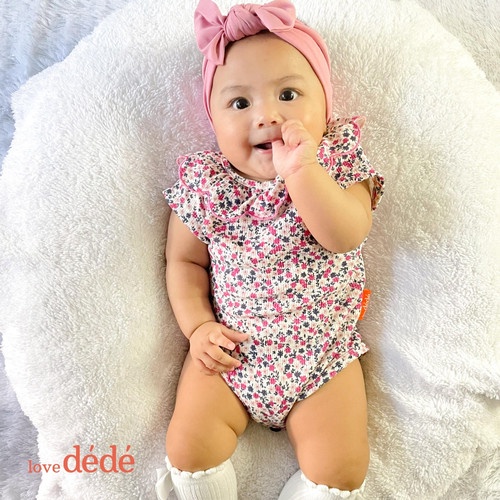 Lovedede - Bloom Rib Knit Jumper - Jumper Bayi Perempuan 0-3, 3-6, 6-12 bulan