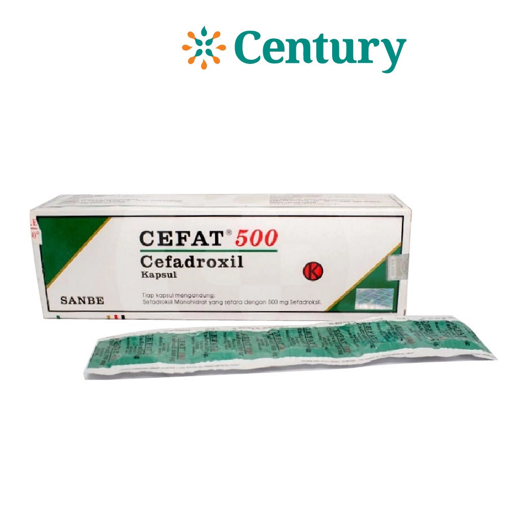 CEFAT 500 MG 1 STRIP @ 10 KAPSUL