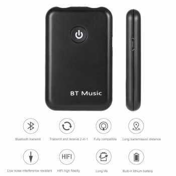 HiFi Audio 2 in 1 Bluetooth Transmitter &amp; Receiver 3.5mm / Transmitter Audio Bluetooth Earphone TWS Headphone TV Audio Music Mp3 PC Laptop / Usb Bluetooth Audio Music Receiver /   Adaptor Audio Transmitter Receiver Bluetooth /Bluetooth Speaker Aktif Audio