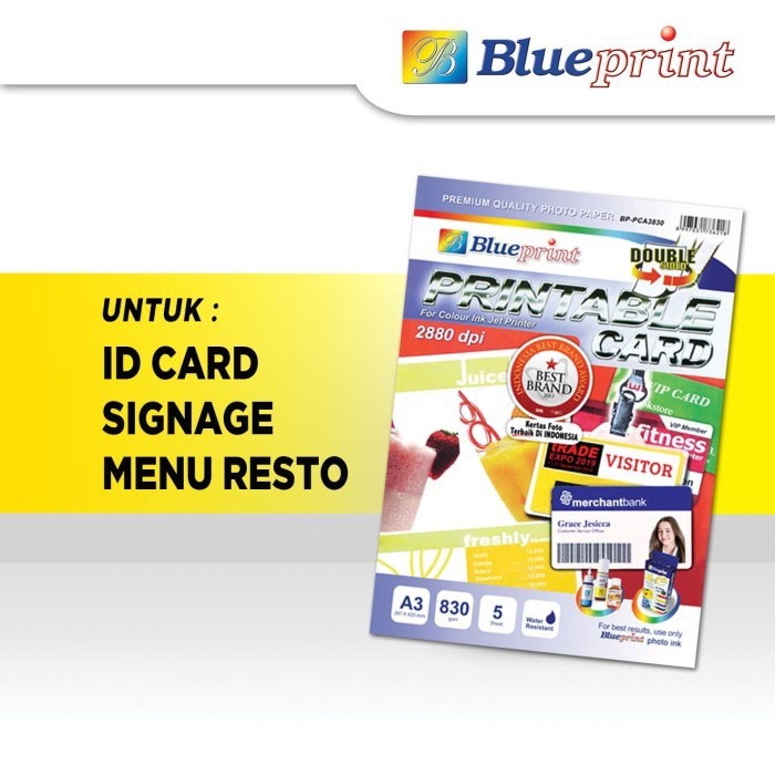 

Blueprint BP-PCA3830 Printable Card A3