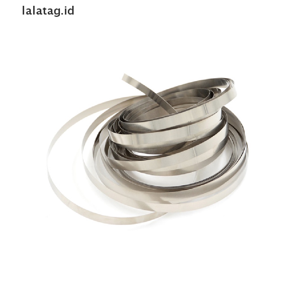 [lalatag] 10m 7x0.12MM Plat Ni Nikel Strip Tape Untuk Las Bintik Li 18650 [ID]