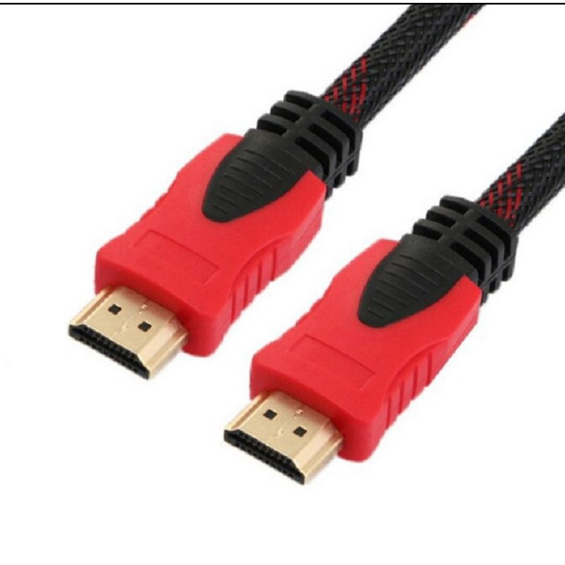 KABEL HDMI TV TO HDMI 1,5M/ 3M/ 5M/10M/ KABEL SET TOP BOX/ KABEL HDMI SERAT JARING/ CABLE HIGH QUALITY/ HIGH SPEED/ HD