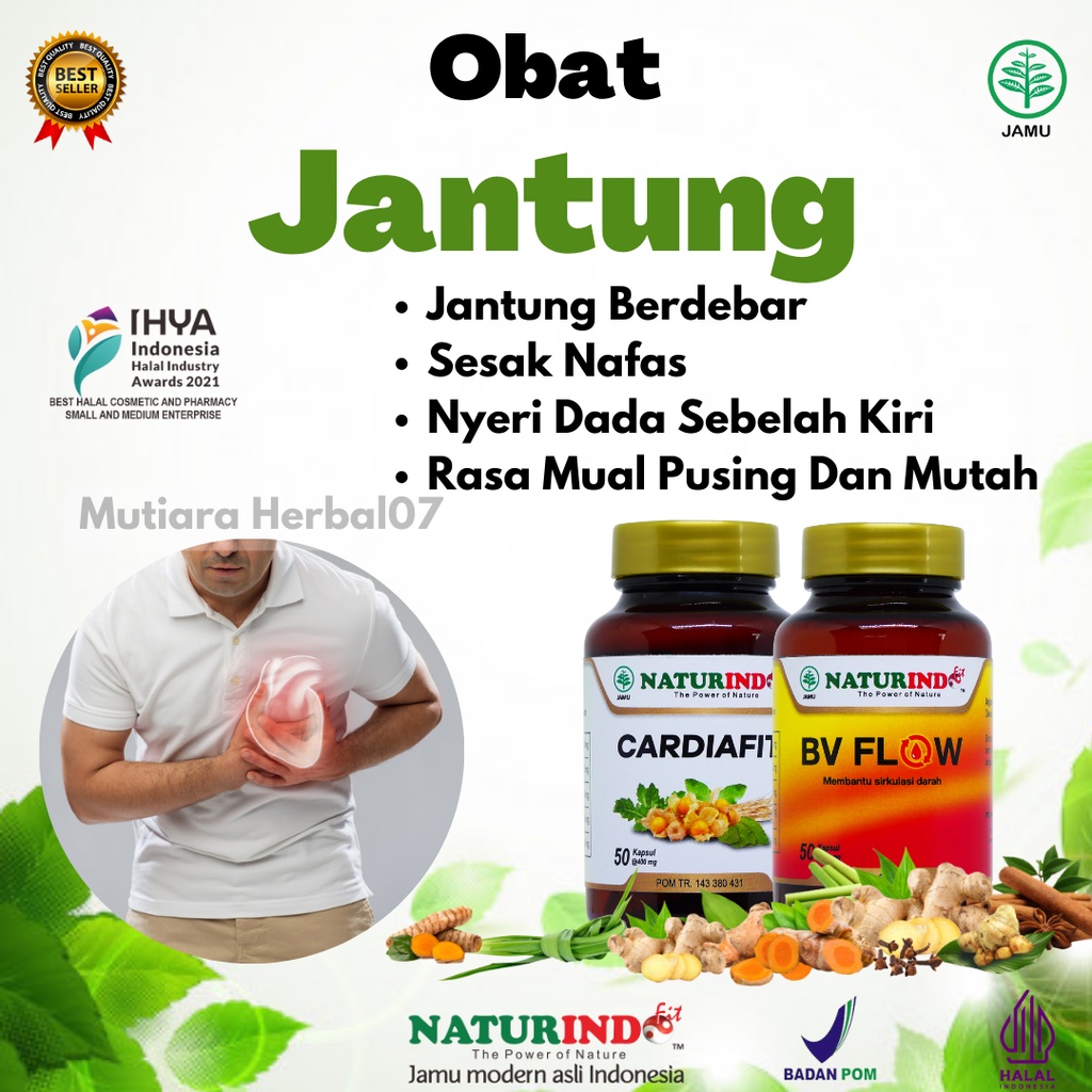 

Obat Jantung Nyeri Dada Sesak Nafas Herbal Ampuh