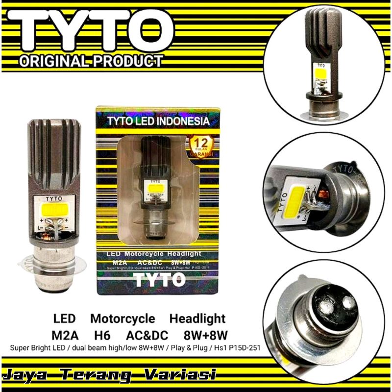 DOP LED MOTOR TYTO M2A H6 AC/DC BEBEK MATIC / DOP k1 TYTO M2A H6