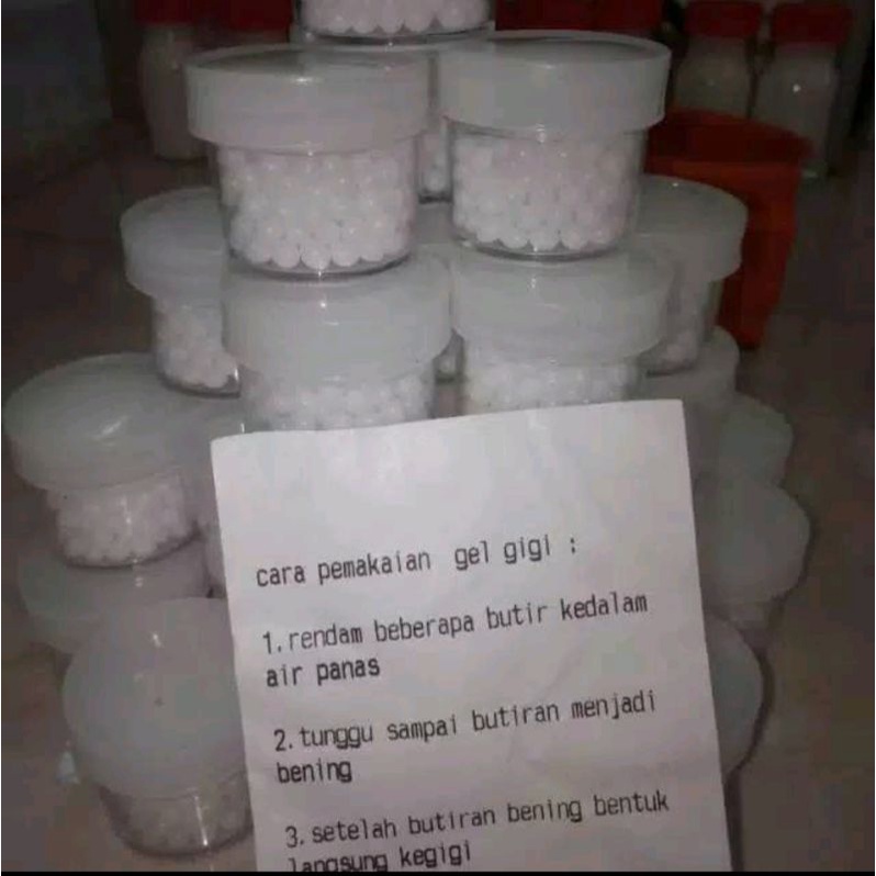 BISA COD gigi palsu sementara penambal Gigi patah renggang dll-TEMPORARY TOOTH TEMPTOOTH gingsul