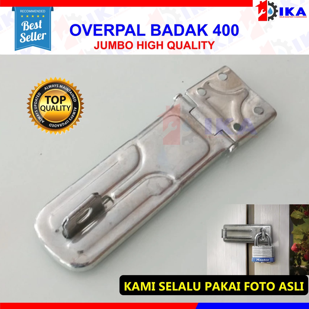 grendel overpall / haps staples 400 JUMBO BESAR tempat kunci gembok