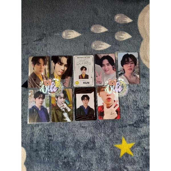 (READY STOCK) Kun WayV NCT Lucky Draw AR SMCU Photocard