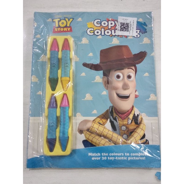 Toy Story : Copy Colouring