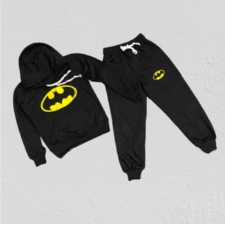 Setelan Super Hero Hoodie+Celana JogerAnak II Sweater Hoodie + Celana Joger Anak