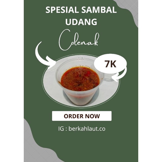 

SAMBAL UDANG COLENAK