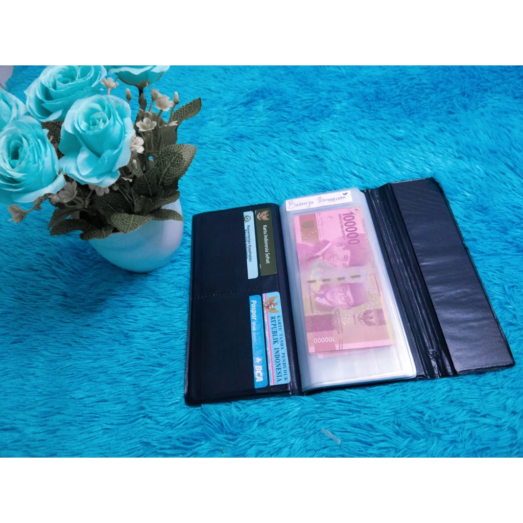 DOMPET FIOM MOTIF-ORGANIZIER KEUANGAN BULANAN- ( PENUTUP PAKE CTET)