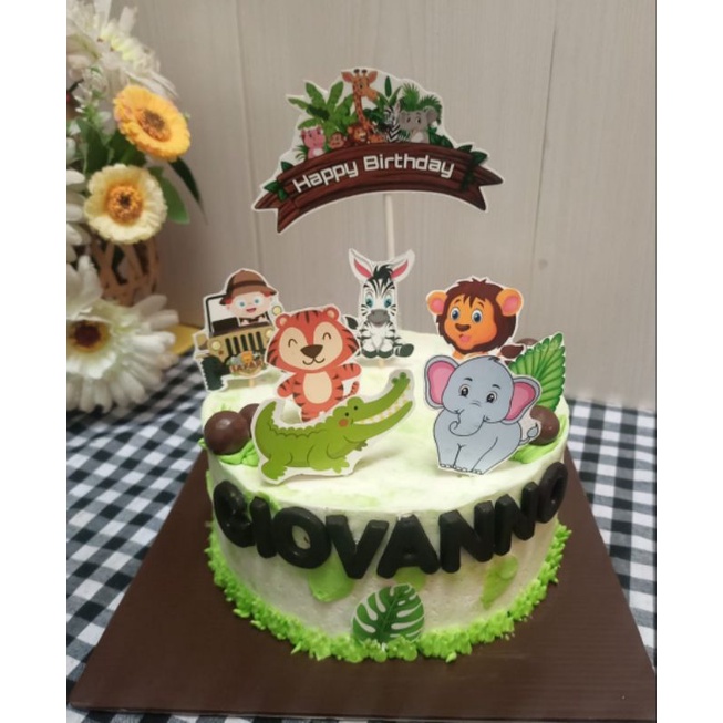 

Es krim tart animal lucu untuk anak