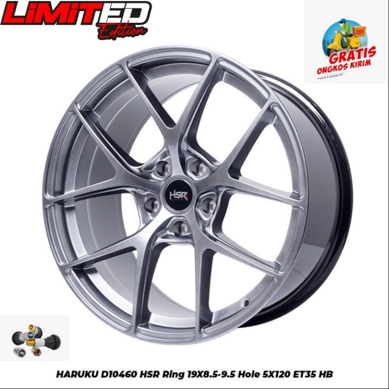 veleg mobil ring 19 velg mobil hsr r19 velg mobil tapak lebar 85/95 veleg mobil ring 19