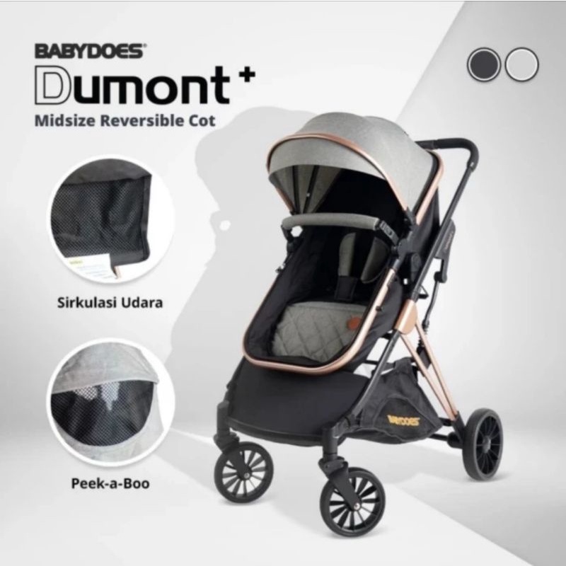 Stroller Babydoes Dumont + / Kereta Dorong Bayi Babydoes dumont+
