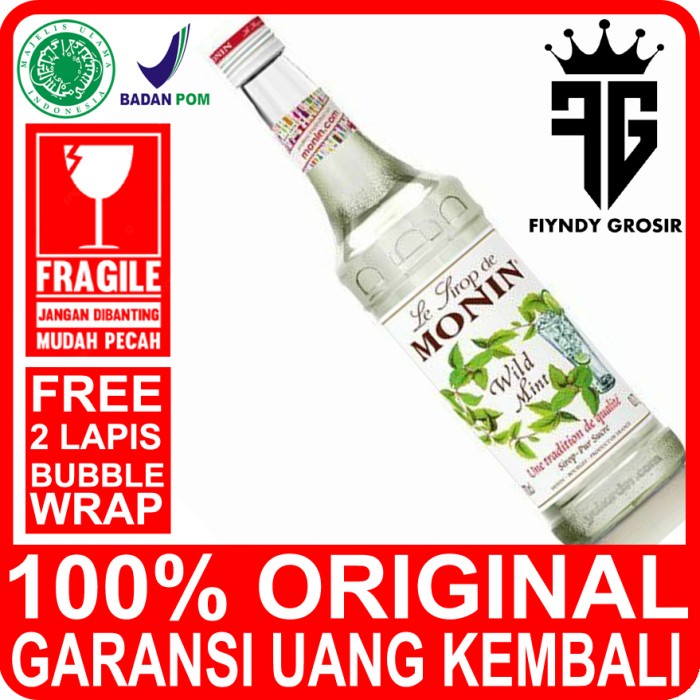 

WILD MINT SYRUP 700ML MERK MONIN / SIRUP / CAFE / MONIN / KEDAI / KOPI