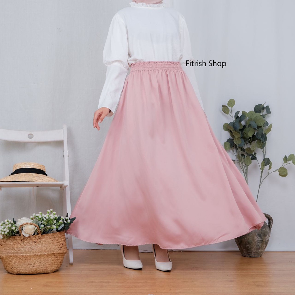 ROK PAYUNG SATIN